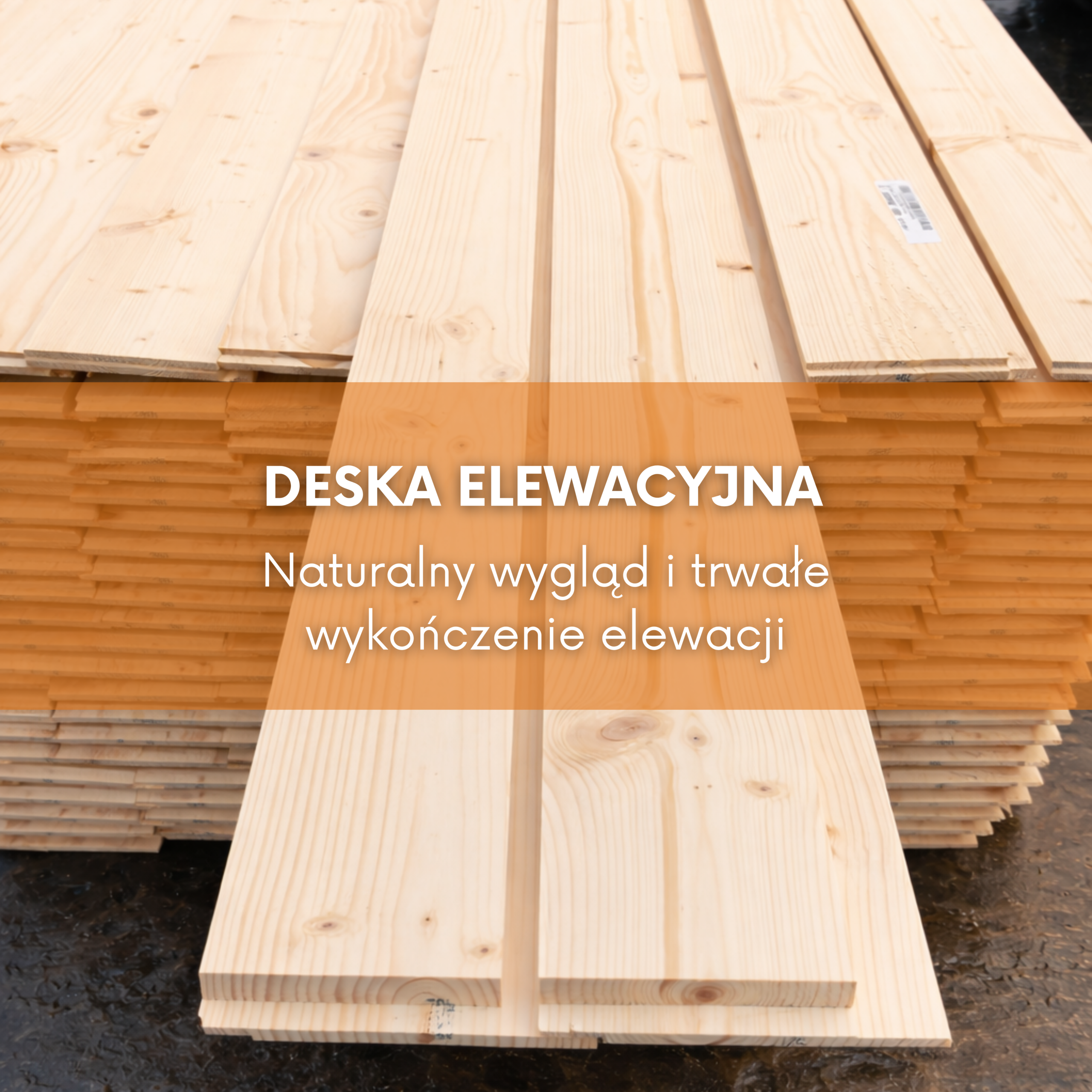 deska elewacyjna skład drewna Suków